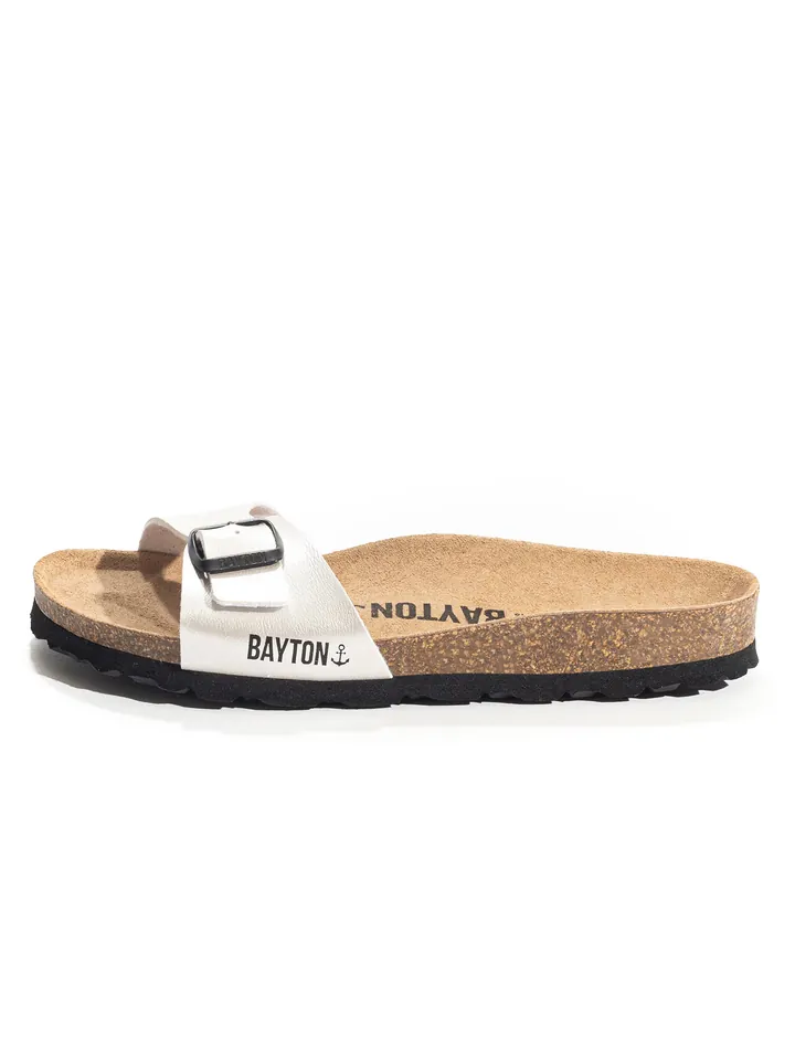 Bayton Zapatos abiertos 'Prague'  negro / blanco