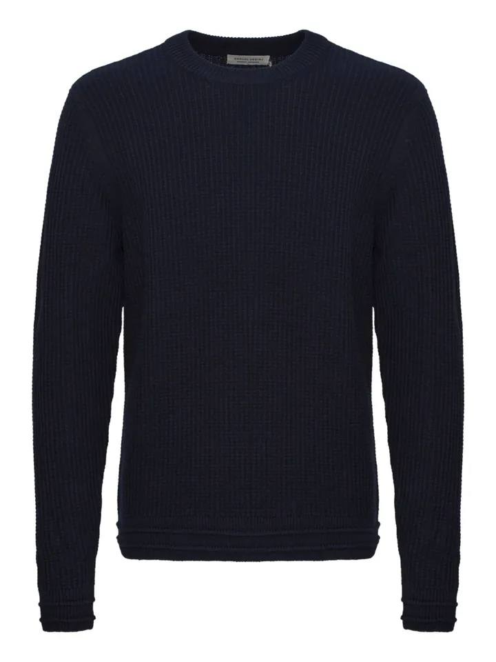 Casual Friday Jersey 'KARL' azul oscuro