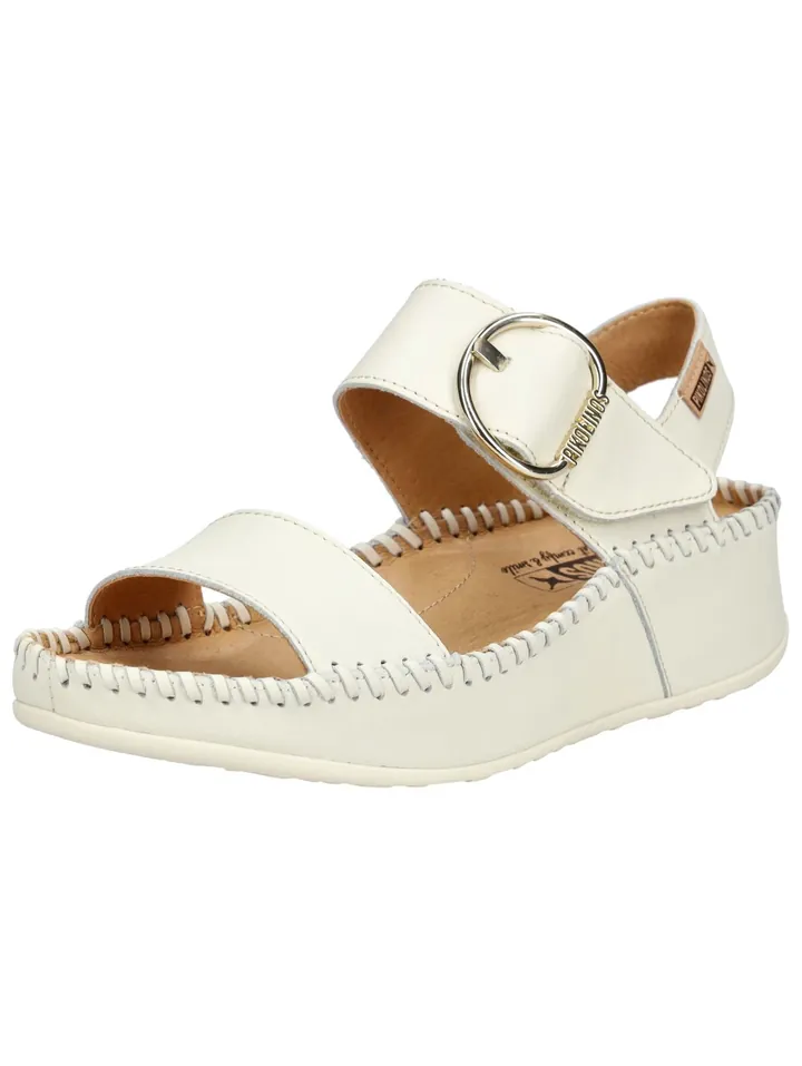 PIKOLINOS Sandalias 'Marina'  crema / blanco lana