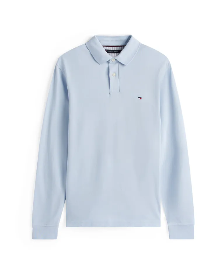 TOMMY HILFIGER Camiseta '1985 Regular Long Sleeve' azul claro