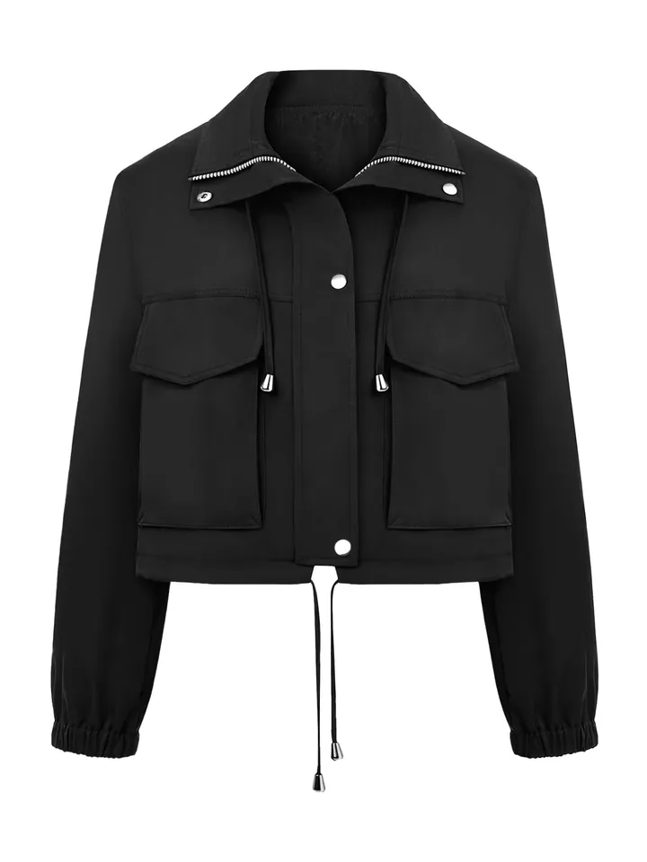 Imily Bela Chaqueta de entretiempo  negro