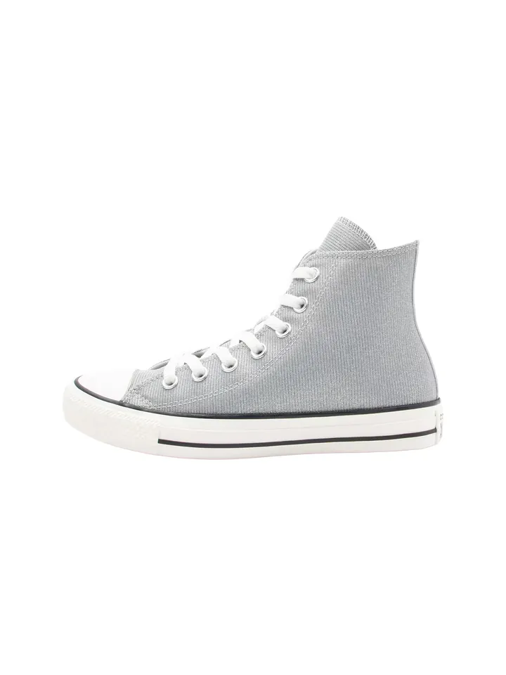 CONVERSE Zapatillas deportivas altas  gris plateado / blanco