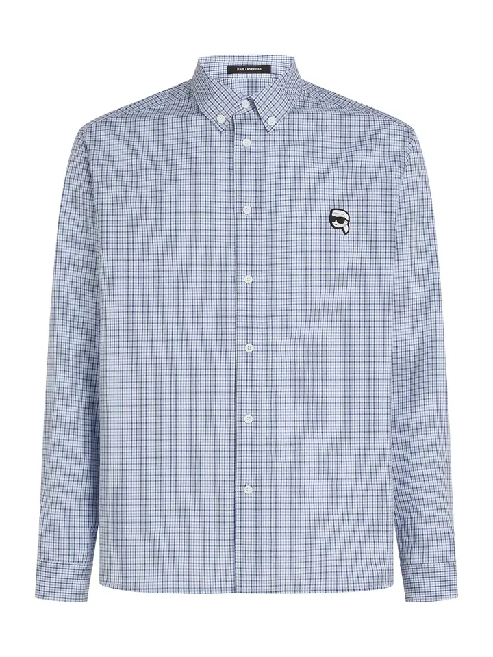 Karl Lagerfeld Camisa azul / azul claro