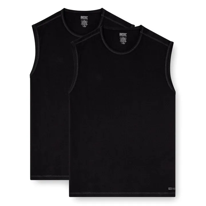 DIESEL Camiseta térmica negro