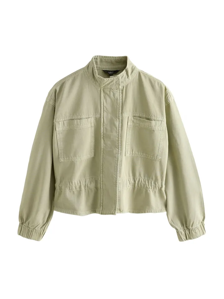 Next Chaqueta de entretiempo  caqui