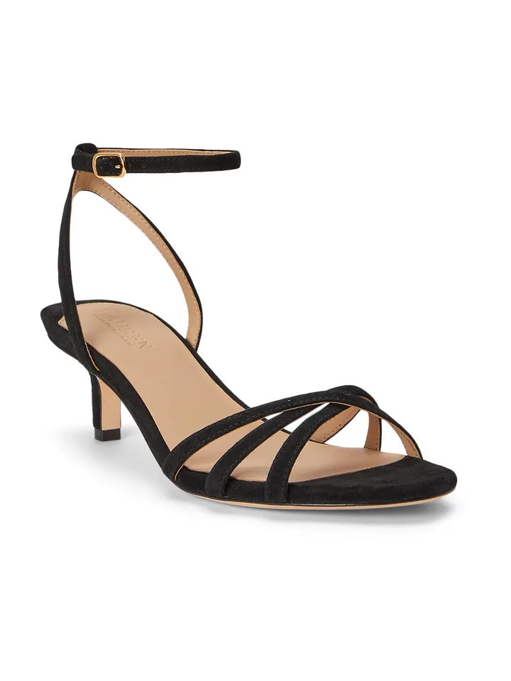 Lauren Ralph Lauren Sandalias con hebilla 'KENDYL' negro