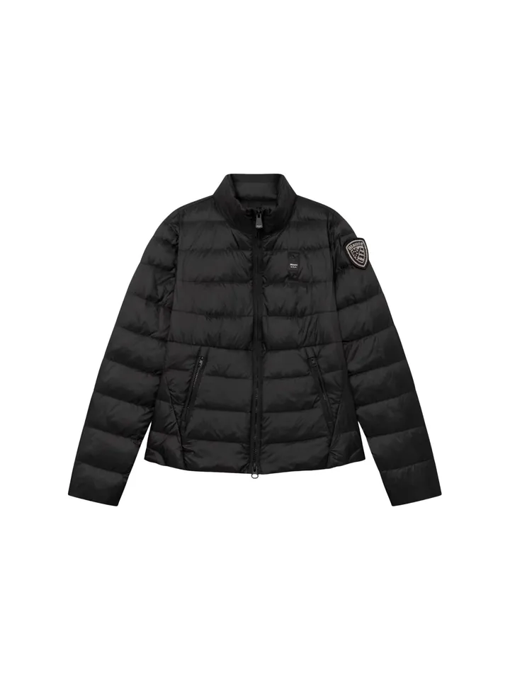 Blauer Chaqueta de invierno 'Vale' beige / negro