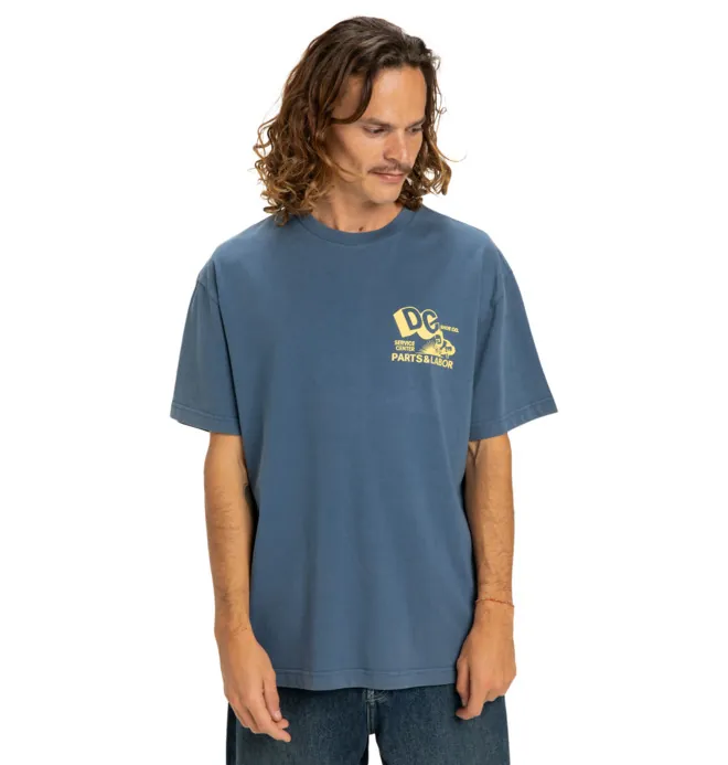 DC Parts Dep - Camiseta de manga corta Azul hombre