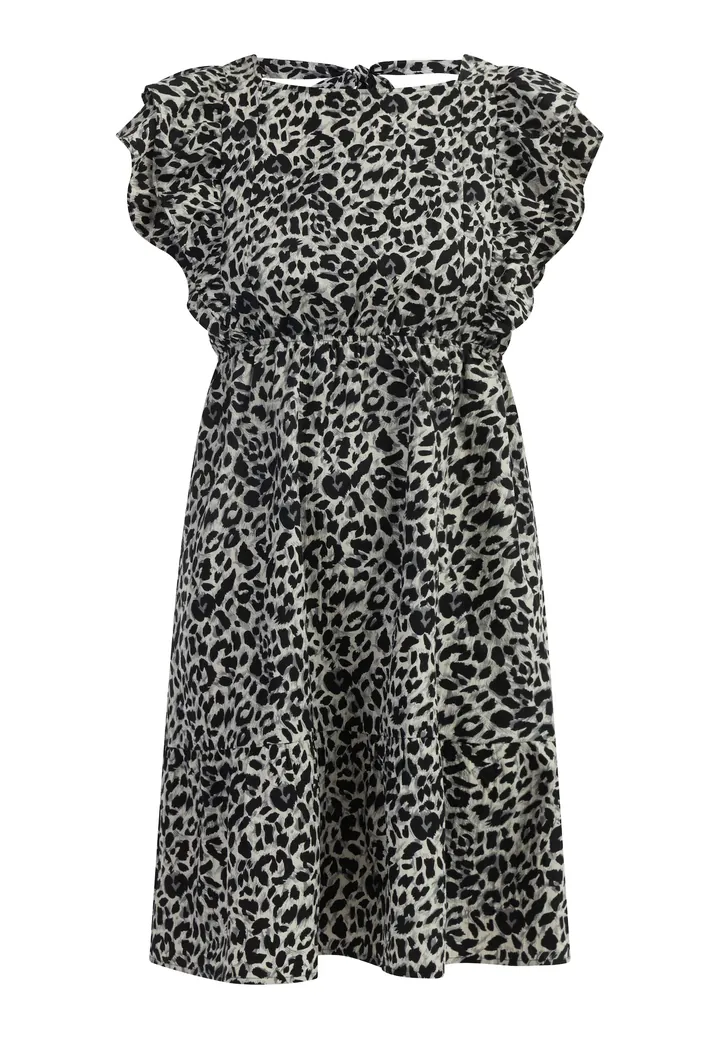 faina Vestido gris / negro