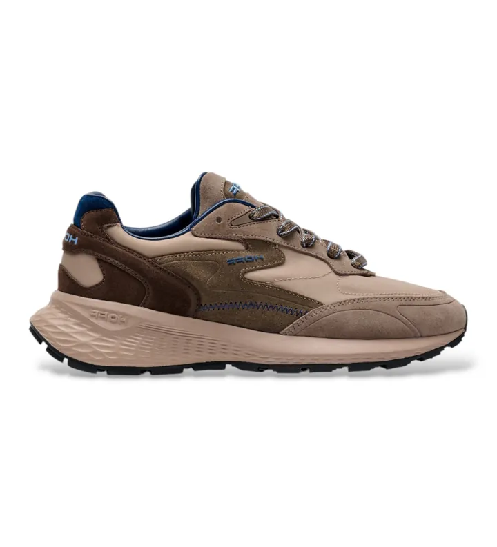HOFF para hombre. 22635406 Zapatillas de Piel City Mkii marrón (40), Plano, Cordones, Casual