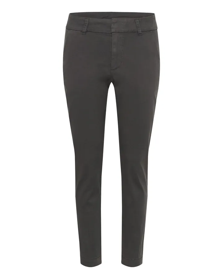 Kaffe Pantalón chino 'Mette' gris oscuro