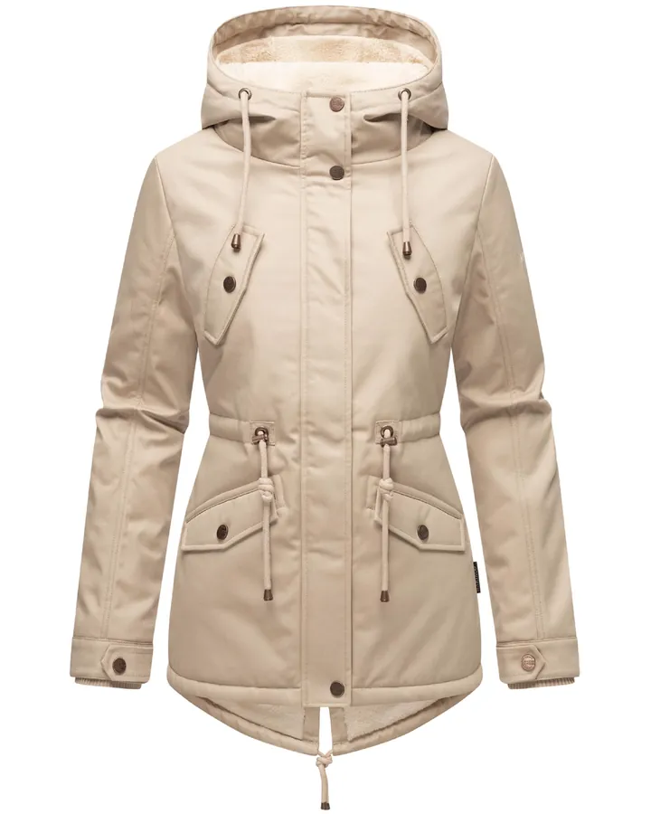 MARIKOO Parca de invierno 'Manolya' beige