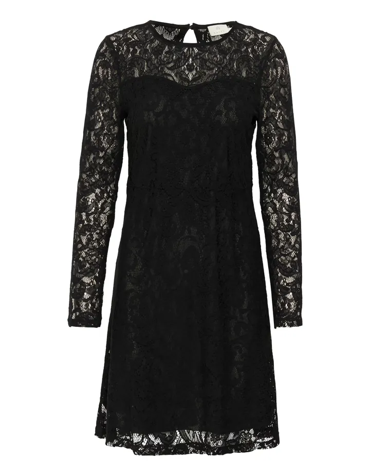 Kaffe Vestido de gala  negro