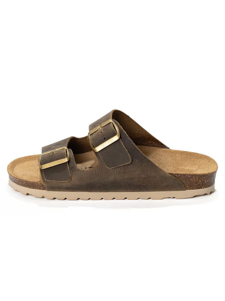 Bayton Zapatos abiertos 'Atlas' chocolate
