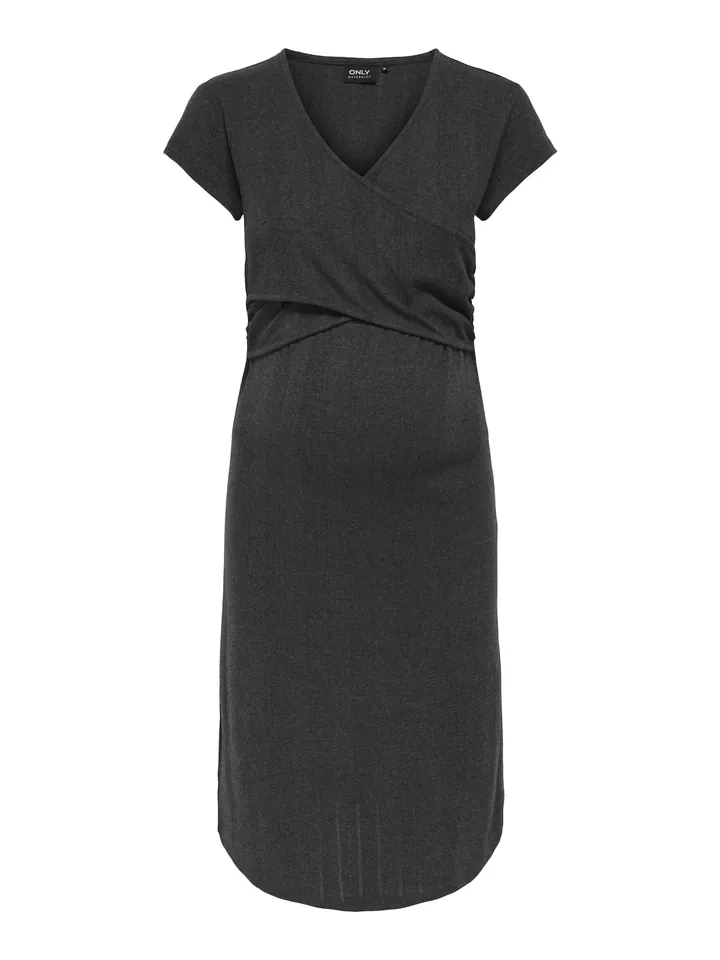 Only Maternity Vestido antracita