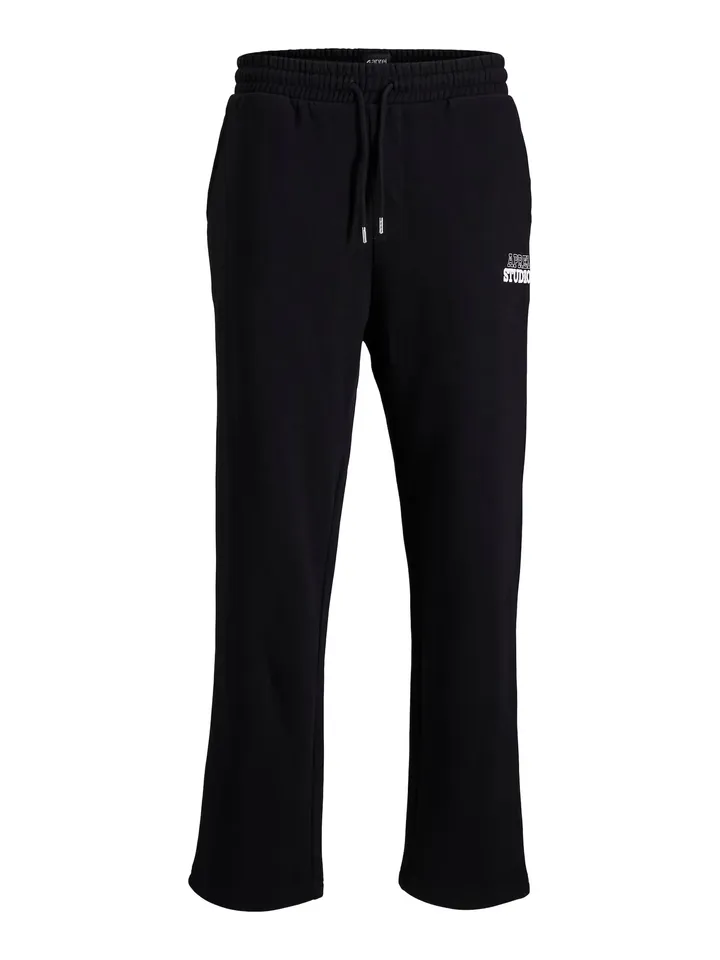 aprel Pantalón negro / blanco