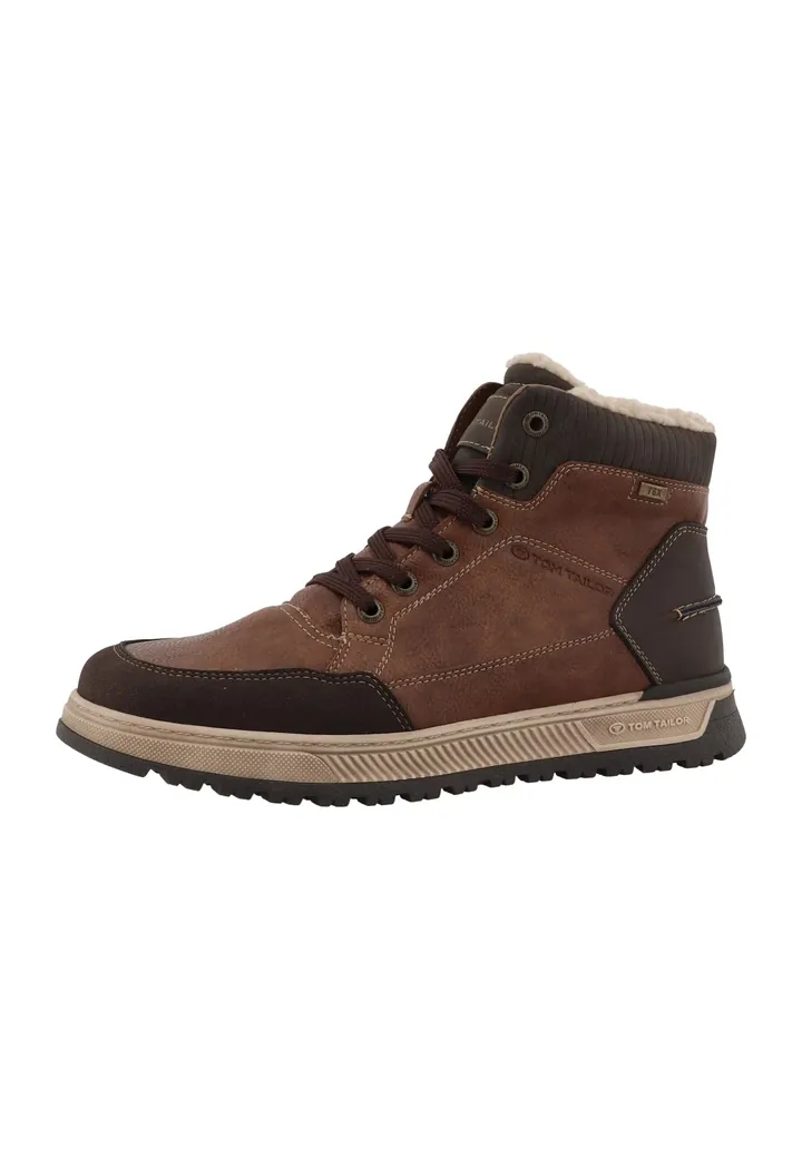 TOM TAILOR Botas marrón rojizo