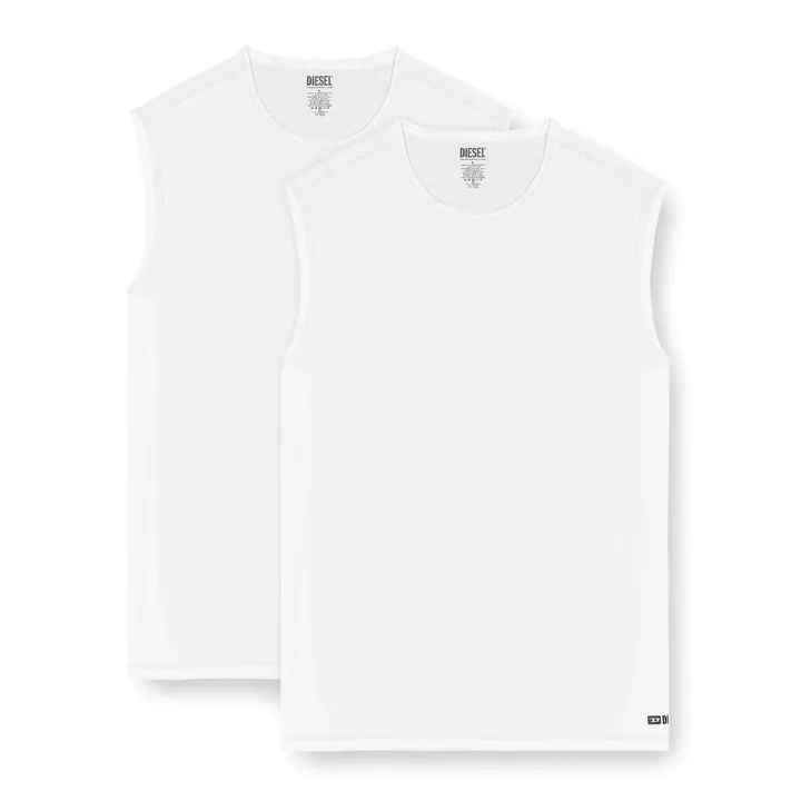 DIESEL Camiseta térmica blanco