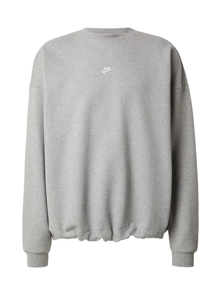 Nike Sportswear Sudadera 'CLUB' gris oscuro / blanco