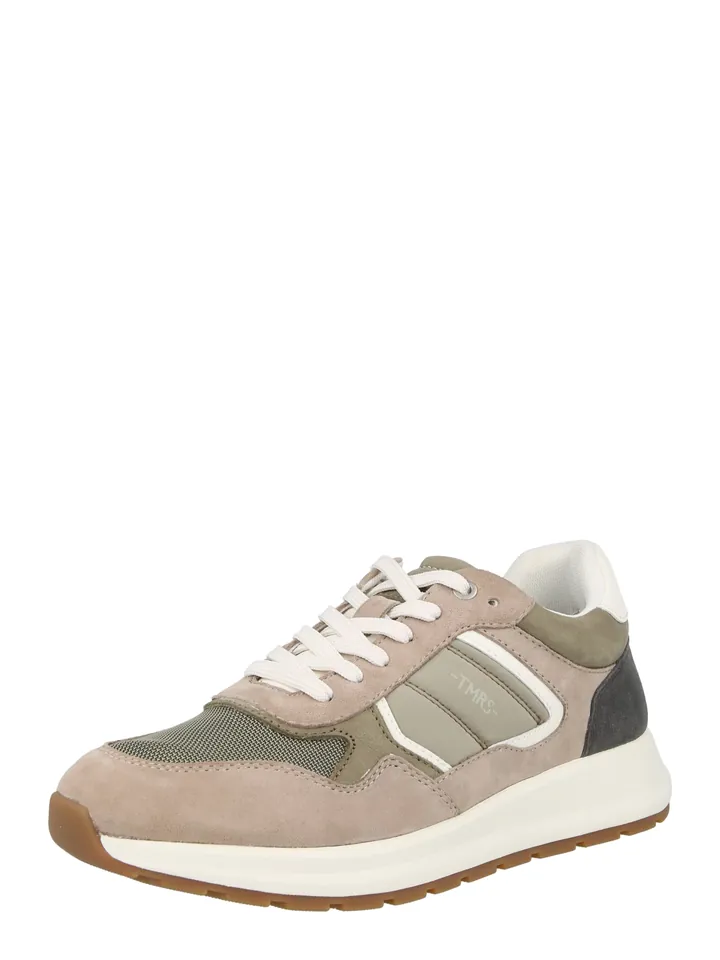 Tamaris Zapatillas deportivas bajas beige oscuro / antracita / caqui / blanco