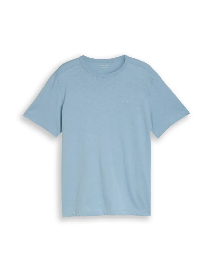 TOM TAILOR Camiseta azul paloma
