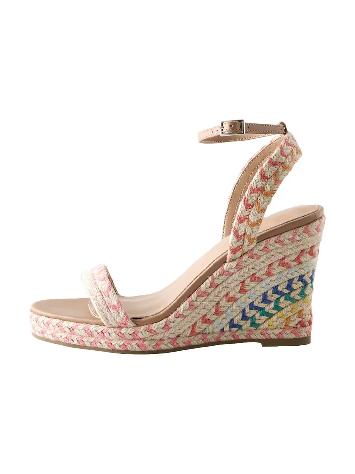 Next Sandalias con hebilla 'Forever Comfort®'  beige / naranja / coral
