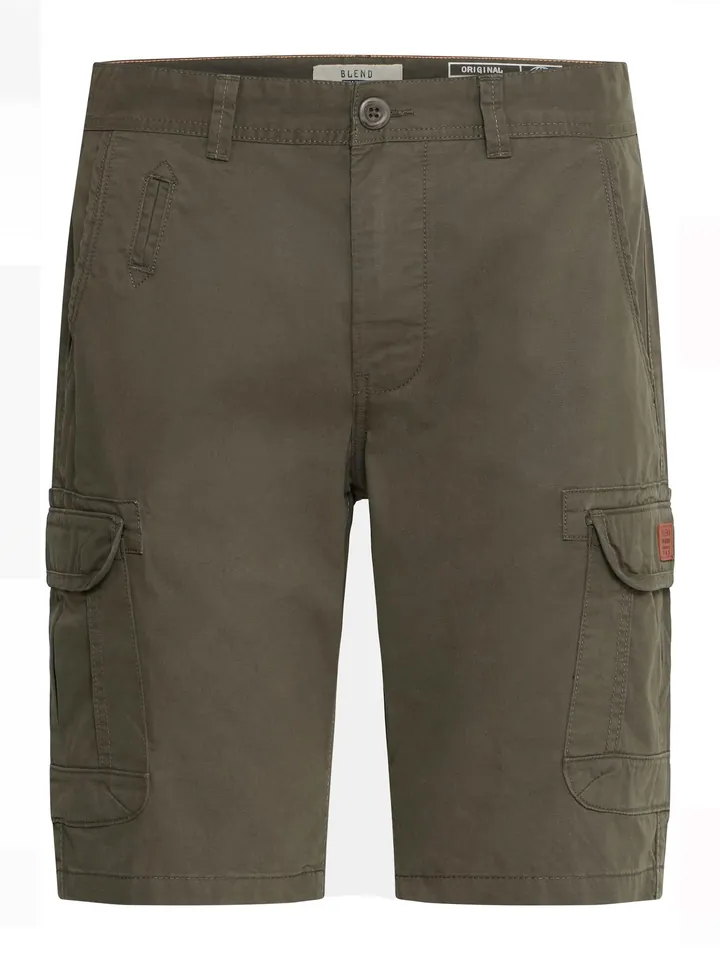 BLEND Pantalón cargo 'Crixus' oliva