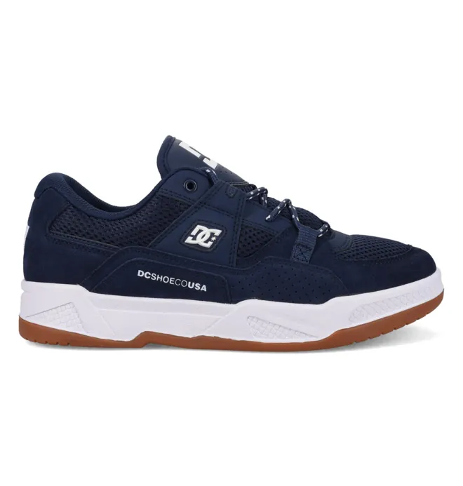 Construct - Zapatillas de piel Azul hombre