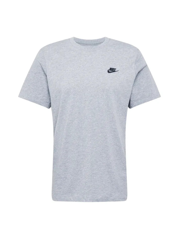 Nike Sportswear Camiseta 'Club' navy / gris moteado