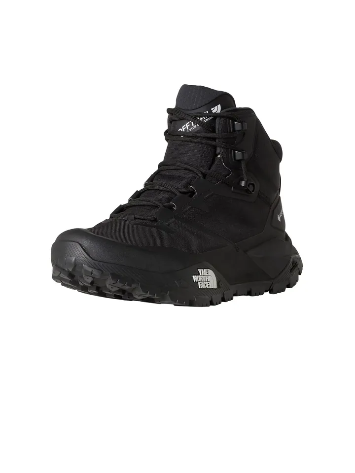THE NORTH FACE Botas con cordones negro / blanco