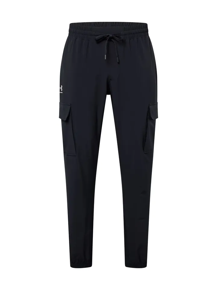 UNDER ARMOUR Pantalón deportivo 'Vibe' negro / blanco