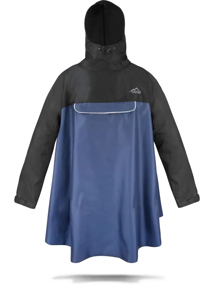 normani Chaqueta de montaña 'Kauai' navy / negro / plata