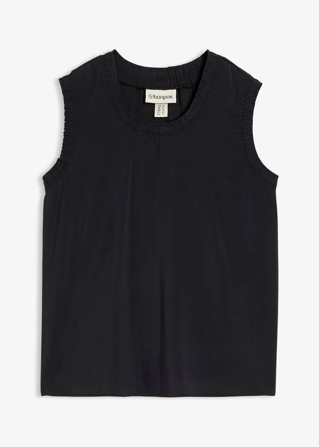 Blusa de mezcla de viscosa