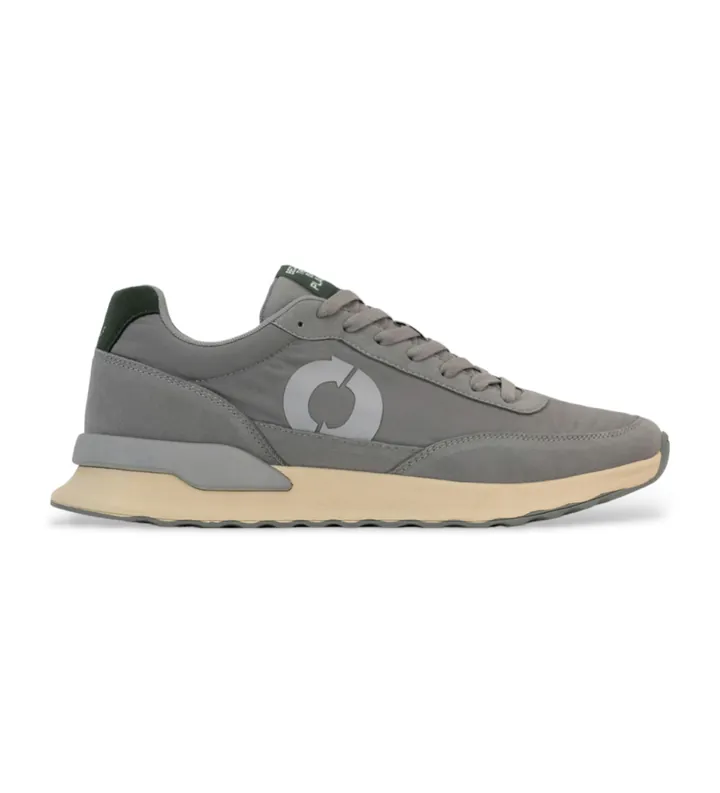 ECOALF para hombre. MCMSHSNCONDE0136W24-303 Zapatillas Conde gris (40), Plano, Cordones, Casual, Sostenible, Nylon reciclado