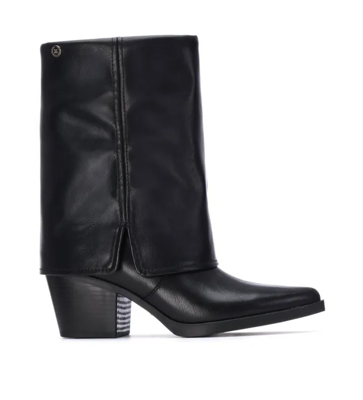 Xti para mujer. 14471601-NEGRO Botas 144716 negro (36), 3 a 5cm, Ninguno, Casual