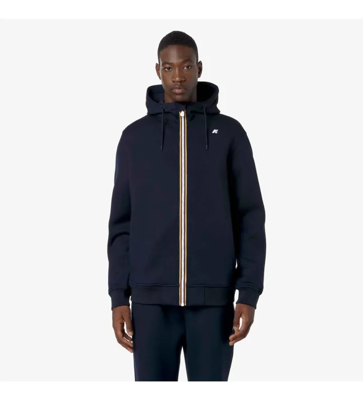 K-way para hombre. K2141DW Chaqueta Rainer Spacer marino (XL), Casual, Poliéster