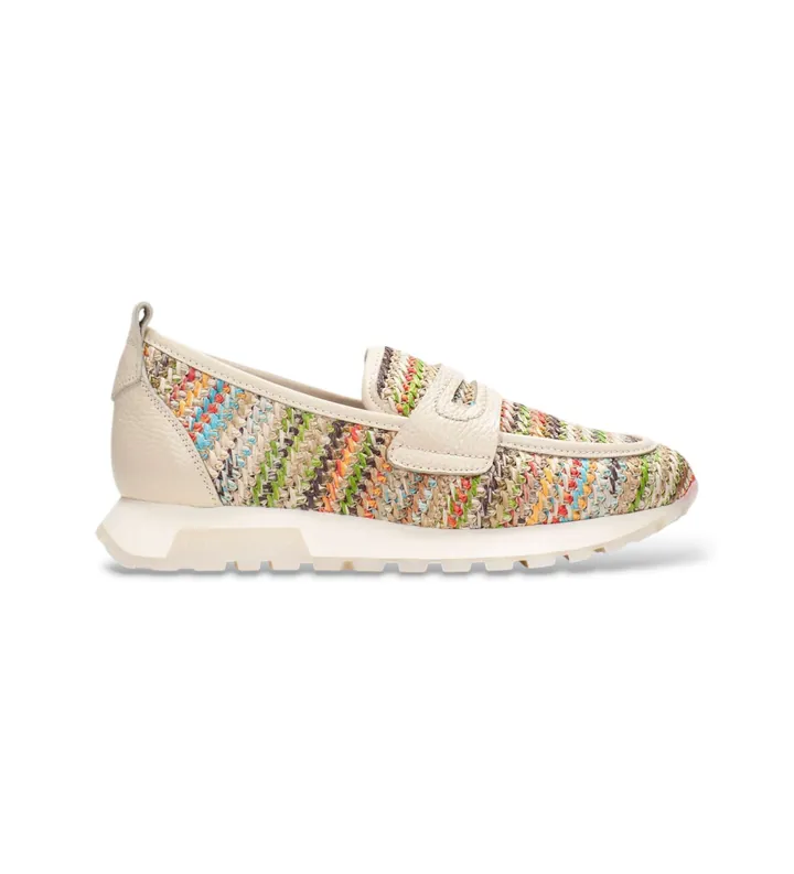 Hispanitas para mujer. RHV264856 Zapatillas Oregon multicolor (36), Plano, 1 a 3cm, Ninguno, Casual