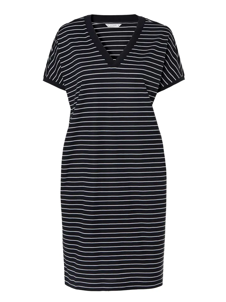 TATUUM Vestido 'Yoli'  navy / blanco