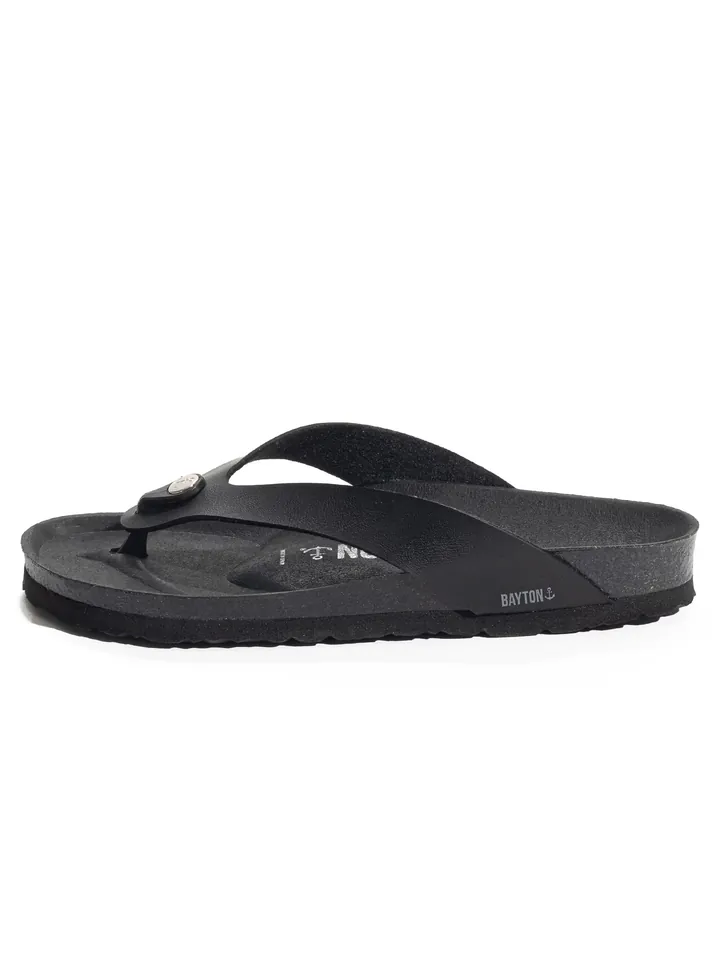 Bayton Sandalias de dedo negro
