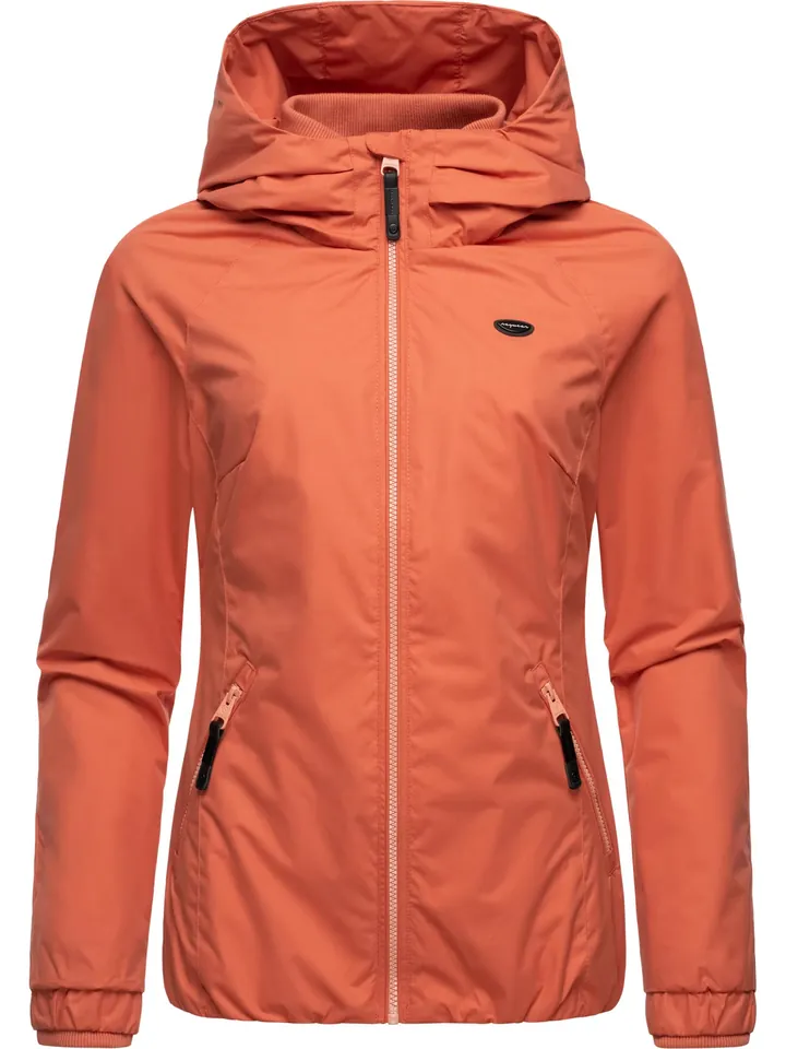 Ragwear Chaqueta funcional 'Dizzie' rojizo / negro