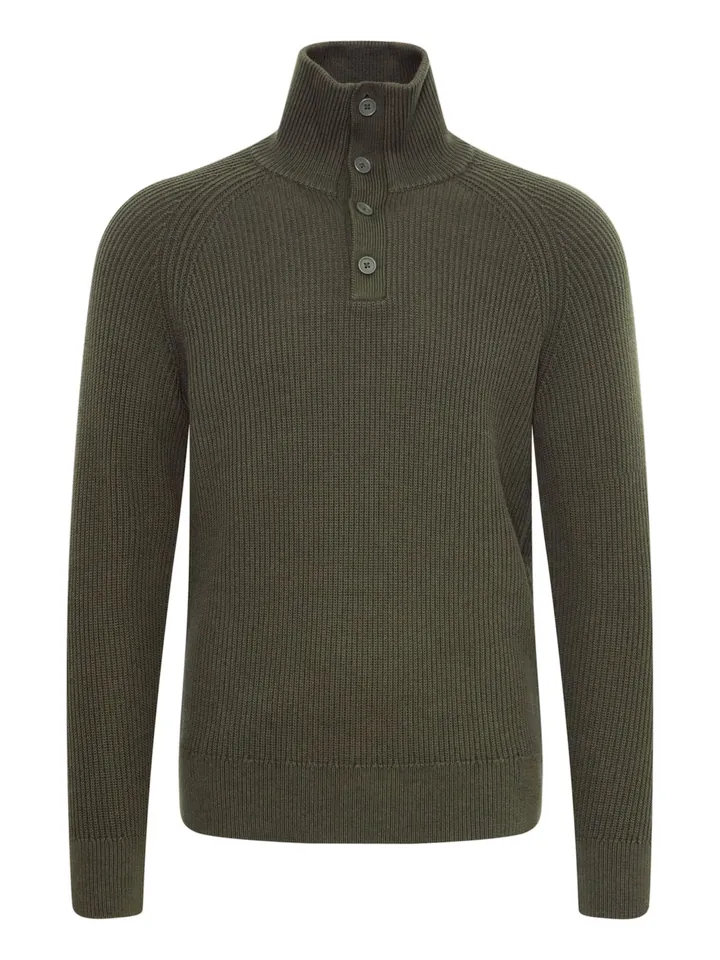Casual Friday Jersey 'Kristian' verde