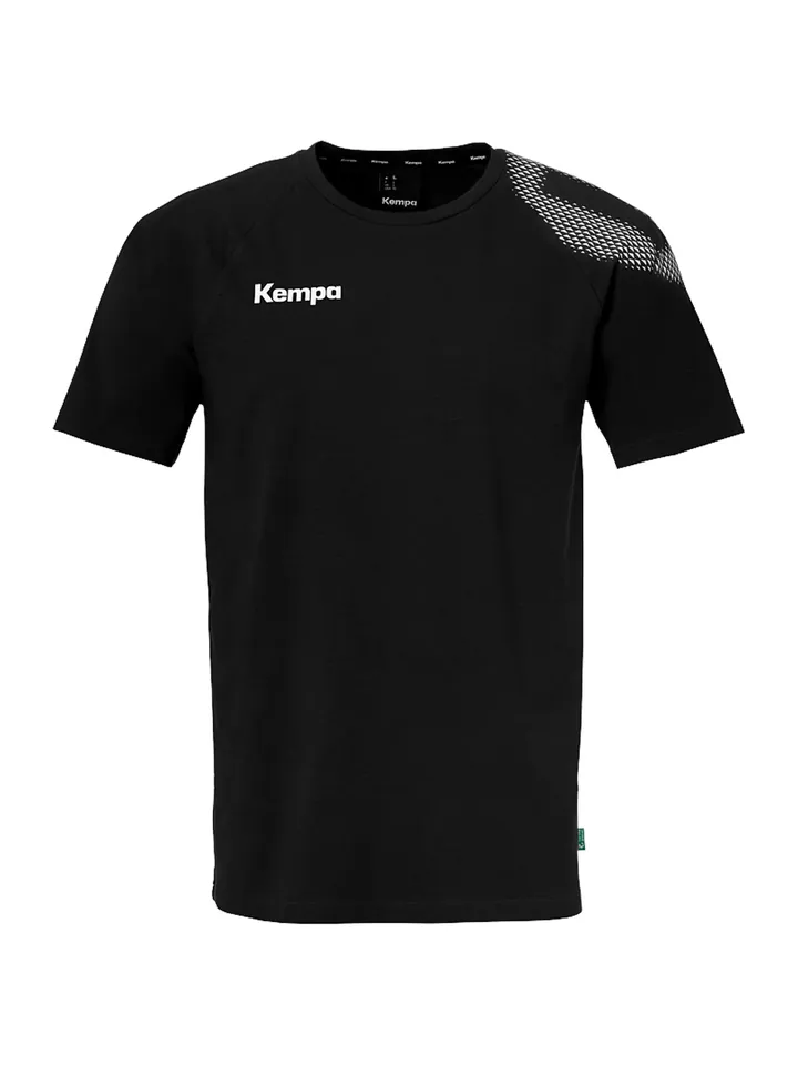 KEMPA Camiseta funcional gris / negro / blanco