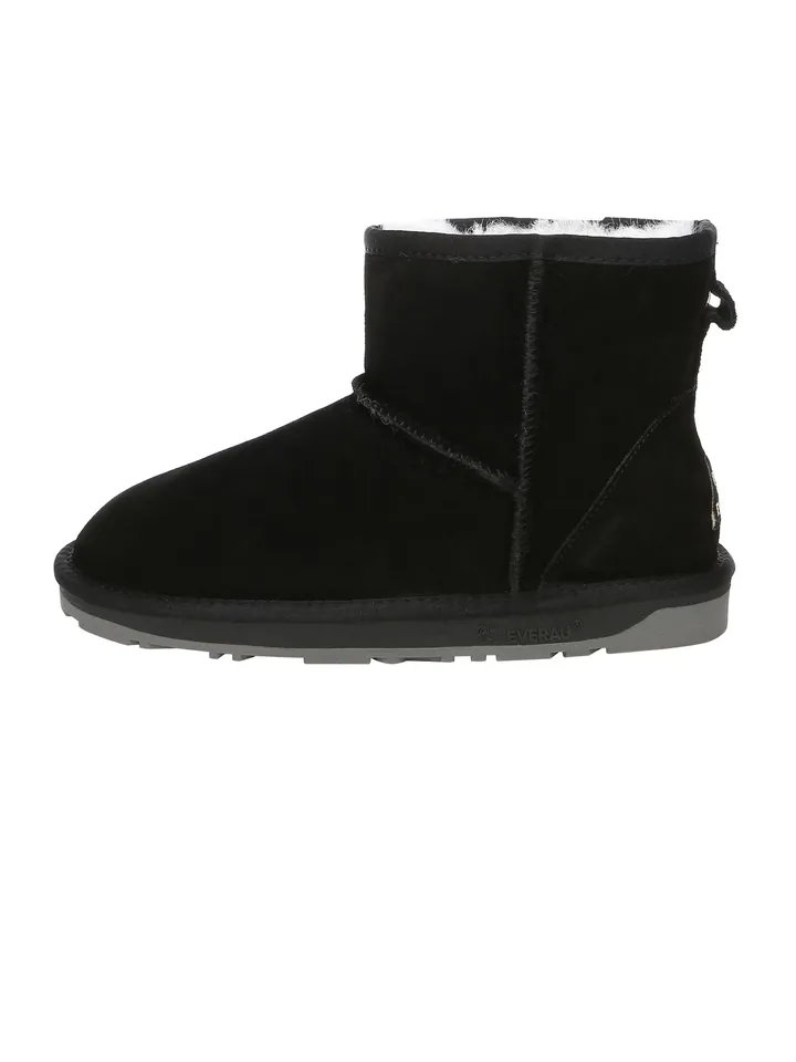 Everau Botas de tobillo 'Nappa' negro
