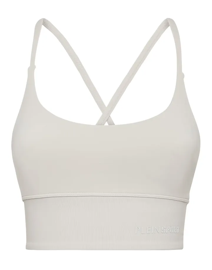 Plein Sport Sujetador deportivo  gris