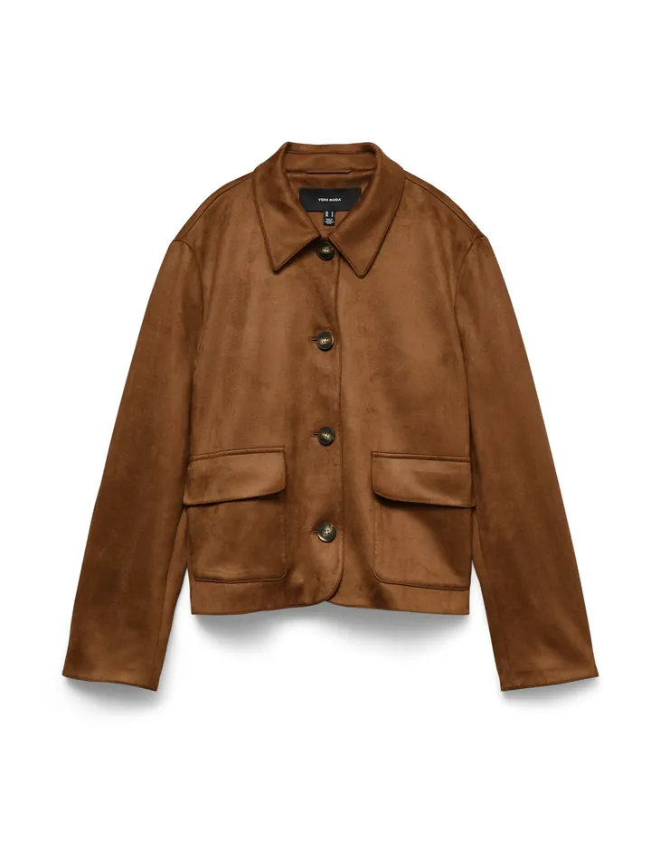 VERO MODA Chaqueta de entretiempo 'VMJose'  cognac