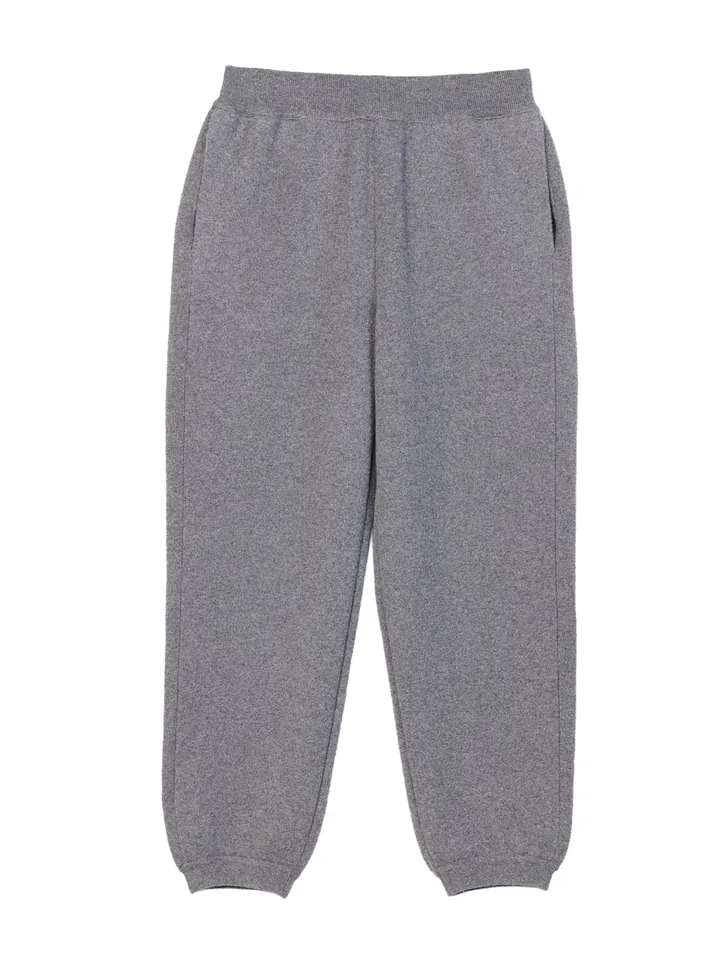 GOBI Cashmere Pantalón deportivo 'Men's Cashmere Sweatpants' gris moteado