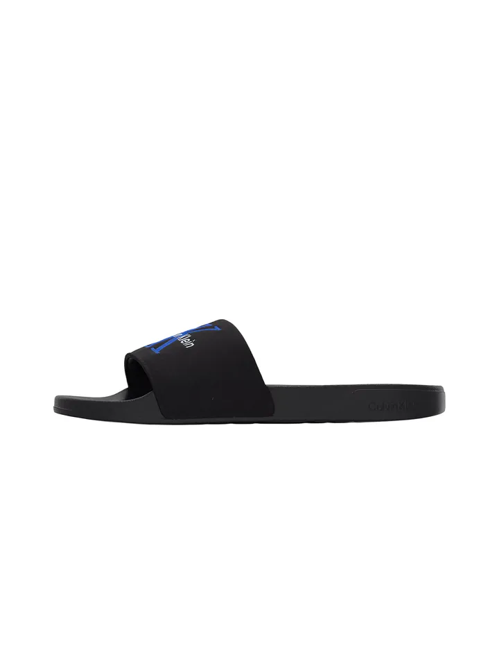 Calvin Klein Jeans Zapatos abiertos 'Essential' azul / negro / blanco