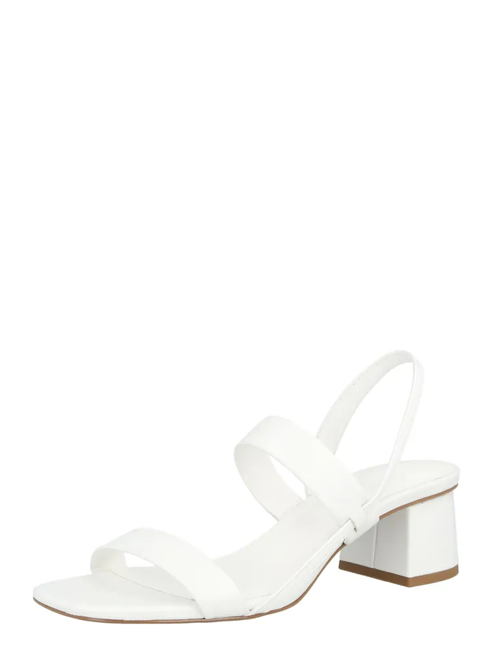& Other Stories Sandalias con hebilla  blanco