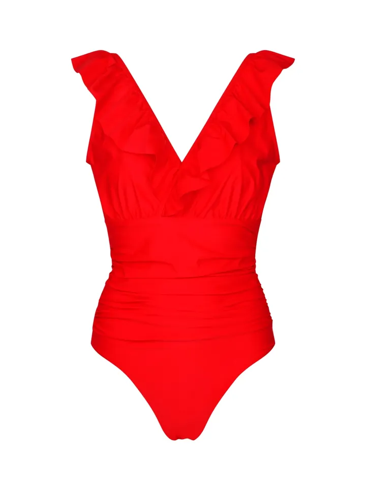 Crās Traje de baño ' Agnecras ' rosa