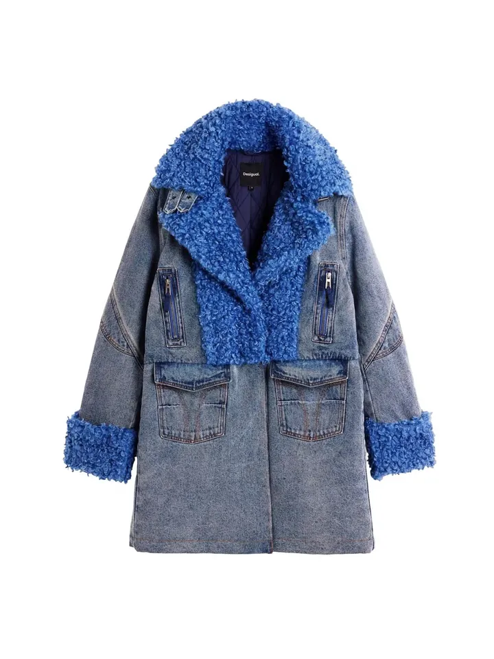 Desigual Chaqueta de invierno 'REPIRSE_CHAQ_MOONLIGH 26SWEWX1'  azul